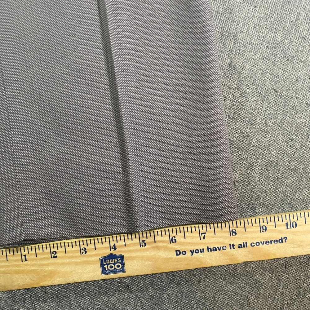 Banana Republic Mens Tailored Slim Fit Non Iron Grey Heathered Dress Pants 34x32